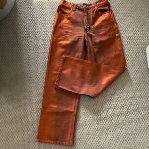 Eckhaus Latta NWOT Copper Jeans, 28